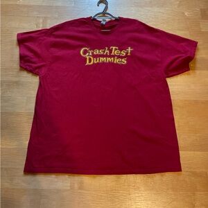 Crash Test Dummies Official 2023 Jingle All the Way Concert Tour T-shirt